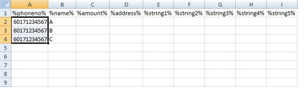 Numbers with 60 prefix